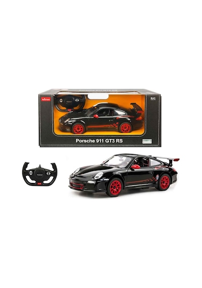 Rastar 1:14 Porsche Gt3 Rs Uzaktan Kumandalı Işıklı Araba Siyah S00042800 Çok Renkli