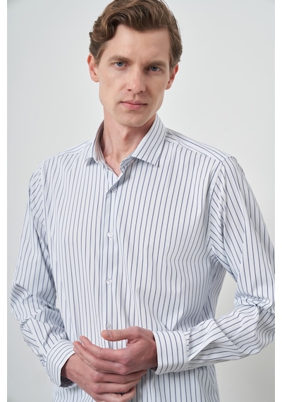 Morven Erkek A-beyaz Trend Çizgili Slim Fit İtalyan Yaka Gömlek 25mc004050601 A-beyaz A-beyaz Morven Erkek A-beyaz Trend Çizgili Slim Fit İtalyan Yaka Gömlek 25mc004050601 A-beyaz A-beyaz