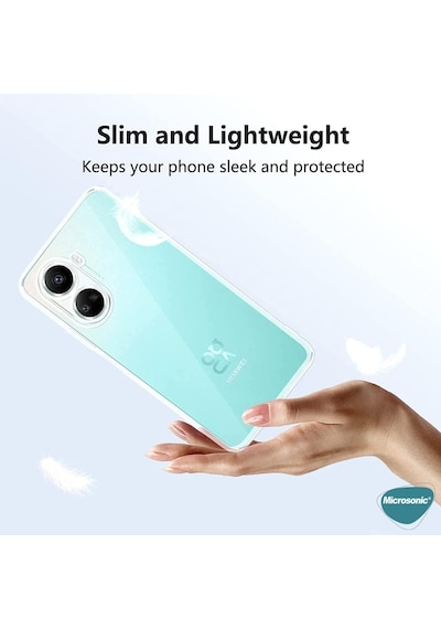 Huawei Nova 10 Se İçin Kılıf Transparent Soft Şeffaf Nova 10 Se İle Uyumlu Kılıf - Şeffaf