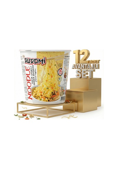 Dudomi Bardak Tavuk Çeşnili 12x60 Gr