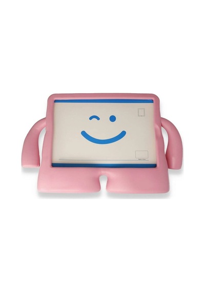 Newface Apple Uyumlu Apple iPad 2022 10.9 10.nesil Kılıf Karakter Tablet Silikon - Açık Pembe Evimdeyokyok
