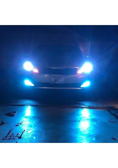 H4 Buz Mavisi Led Xenon. Buz Mavisi H4 Uzun Kısa