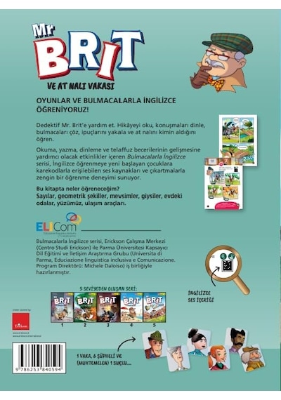 Mr Brit Ve At Nalı Vakası - Bulmacalarla İngilizce 2