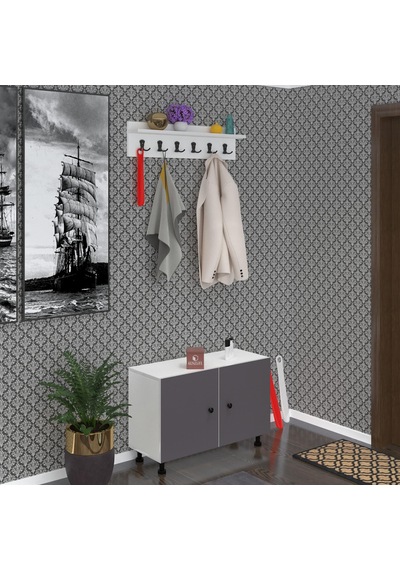Kenzlife Portmanto Ayakkabılık Ve Askılık Tomak3 Gribyz 53 100 32 Onbeş Çift Ayakkabı Kapasitesi Kenzlife Portmanto Ayakkabılık Ve Askılık Tomak3 Gribyz 53 100 32 Onbeş Çift Ayakkabı Kapasitesi