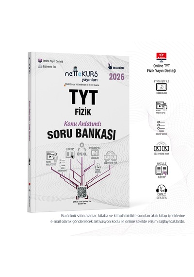 Nettekurs Yayınları Yks Tyt Fizik Konu Anlatımlı Akıllı Soru Bankası