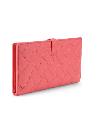 Kurt Geiger Kensington Soft Wallet 14x9 Cm, Yumuşak Deri Ve Kompakt Cüzdan Tasarımı Pembe