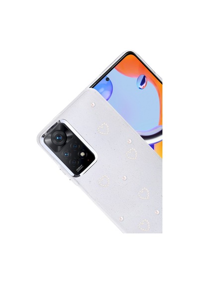 Xiaomi Redmi Note 11 Pro Uyumlu Fiyonk Desenli Kapak - Desen 10