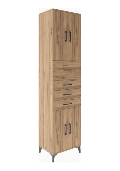 Hyperion Dolap 3 Raflı 4 Çekmeceli 4 Kapaklı 60x44x243 Çam-çam Atlas Çam Hyperion Dolap 3 Raflı 4 Çekmeceli 4 Kapaklı 60x44x243 Çam-çam Atlas Çam