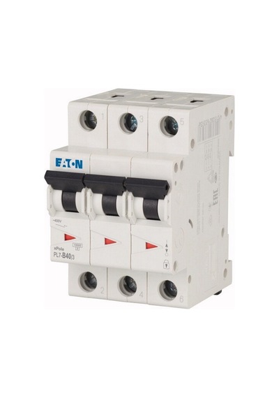 EATON PL7-B40/3 Minyatür Devre Kesici - 10kA - B eğrisi - 3x40A