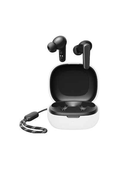 Anker Soundcore R50i Tws İle Uyumlu Kılıf Yumuşak Kaymaz Dayanıklı 360 Derece Çepeçevre Koruyucu Tpu Kılıf Siyah