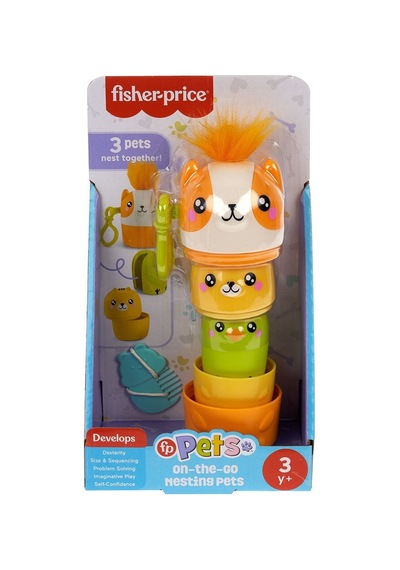Hxp17 Fisher-price Taşınabilir Sevimli Dostlar Çok Renkli