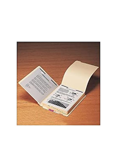 İstiflenebilir Klasör Bölücü, Bağlantı Elemanlı, Alt 1/5 Kesim Sekme, Mektup Boyutu, Manila, Kutu Başına 50 35600