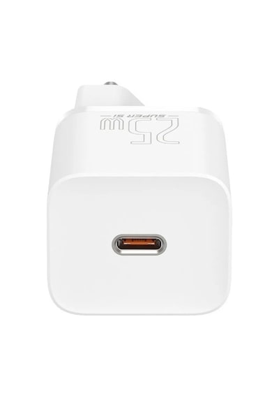 Baseus Super Si 1c 25w Hızlı Şarj Adaptörü + 3a Type-c To Type-c 1 Mt Şarj Kablosu Tzccsup-l02