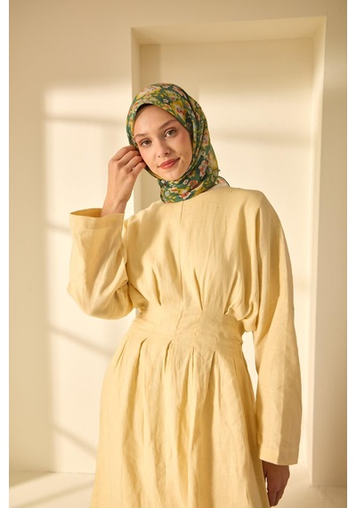 Silk Home Soft Eşarp 73090-36 Yeşil, Sarı, Turuncu, Bebe Mavi, Koyu Yeşil