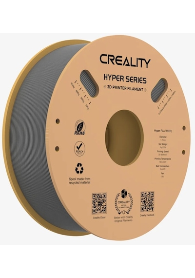Creality Hyper Pla Filament Gri 1.75mm 1kg