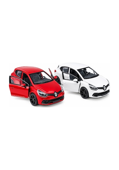 Welly 1:32 Renault Clio Rs 72 Çek Bırak Kırmızı Araba Çok Renkli