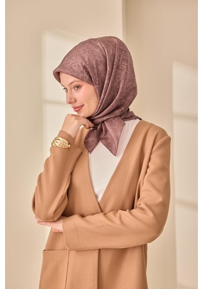 Silk Home Shiny Eşarp 75012-22 Çikolata Kahve