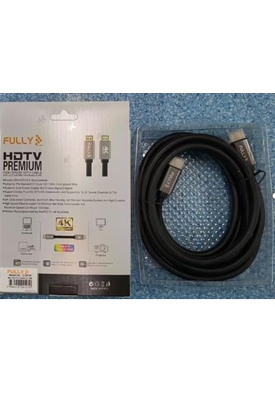 Fully G-507l 1.5 Metre 4k V2.0 Ultra Hd Alüminyum Başlıklı Hdmı Görüntü Kablosu