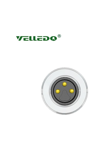 M8-m03t - M8 3 Pin Erkek Düz Konnektör - Velledq