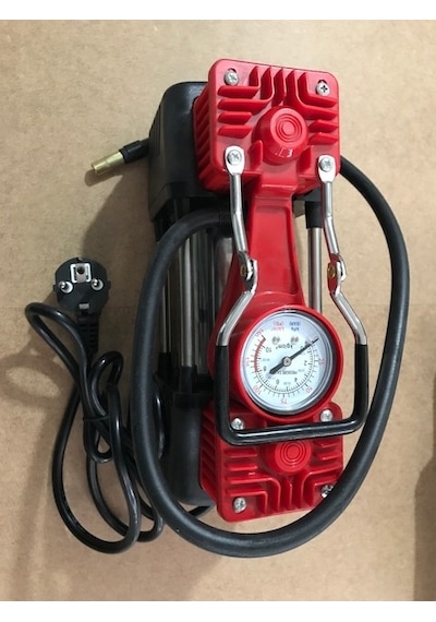 Byt-smr 220 Volt Mini Kompresör Çift Piston Güçlü Kompresör
