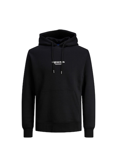 Jack & jones Kapüşonlu Rahat Kesim Siyah Erkek Sweat 12241687 001