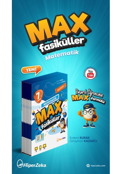 2026 7. Sınıf Matematik Max Fasiküller| Erdem Kurak & Girayhan Kazancı