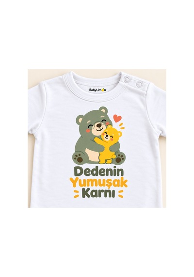 Babylimon Dedenin Yumuşak Karnı Beyaz Kısa Kollu Çıtçıtlı Bebek Zıbını Beyaz - Dedenin Yumuşak Karnı - 928161932 Beyaz - Dedenin Yumuşak Karnı Babylimon Dedenin Yumuşak Karnı Beyaz Kısa Kollu Çıtçıtlı Bebek Zıbını Beyaz - Dedenin Yumuşak Karnı - 928161932 Beyaz - Dedenin Yumuşak Karnı
