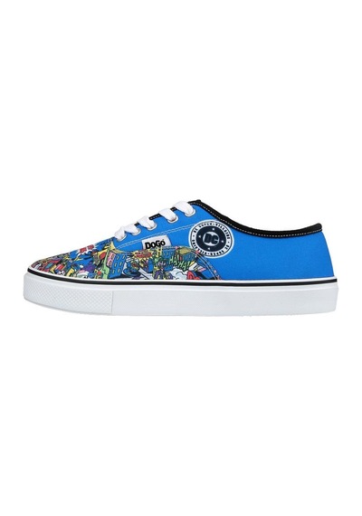 Kadın Vegan Çok Renkli Sneakers - Warner Bros Dc Villains Tasarım