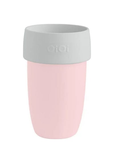 Oioi Akıtmaz Alıştırma Bardağı +6 Ay Pembe