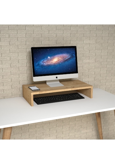 Emkawood Marry Safir Monitör Yükseltici Laptop Standı