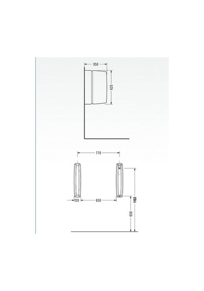 Serel Diagonal Pisuvar Ara Bölme - Dg20sts110h Diğer