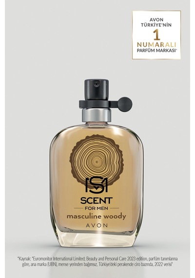Avon Scent Masculine Woody Erkek Parfüm EDT 30 ML