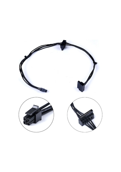 4852 Mini 4 Pin 2x Sata Ssd Power Supply Anakart Hdd Güç Kablosu