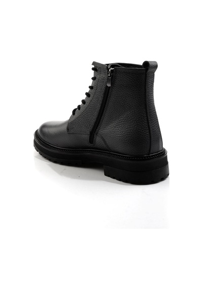 Bambi Gri Hakiki Deri Erkek Bot & Bootie E02594401340 Gri