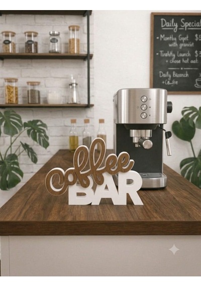 Coffee Bar Dekoratif Yazı Diğer