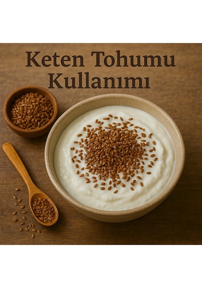 Sultanbahçe Keten Tohumu 100 Gr - Yoğurtlu Tarifler Ve Smoothieler Için-doğal Lif-vegan