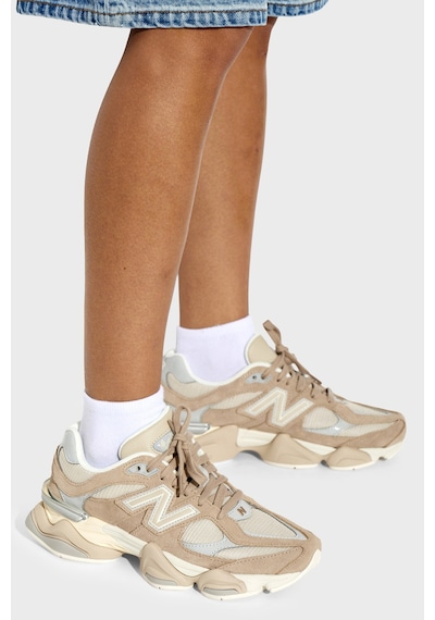 New Balance Süet Detaylı Sneaker Ayakkabı Unisex Ayakkabı U90608ap Bej