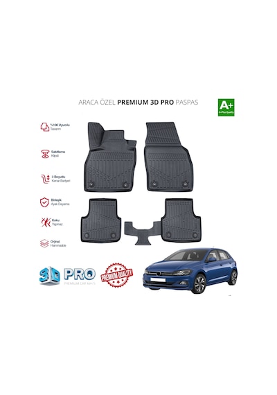 Polo Araca Özel 3d Paspas 2018 2019 2020 2021