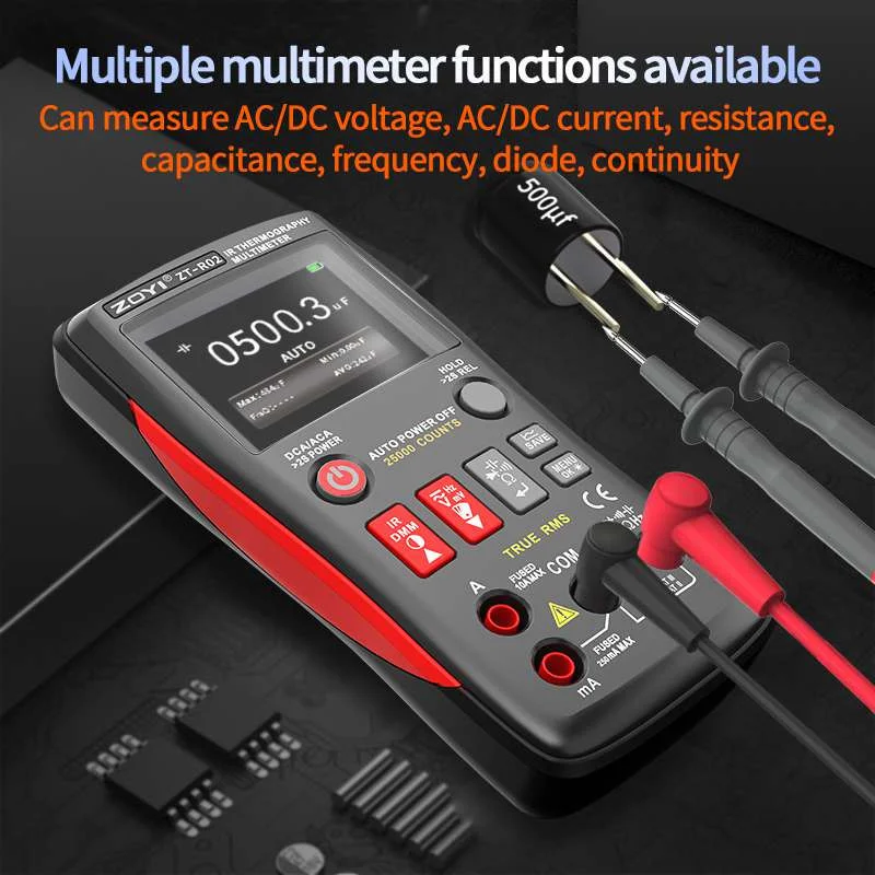 Zoyı Zt-r02 Termal Kameralı Multimetre