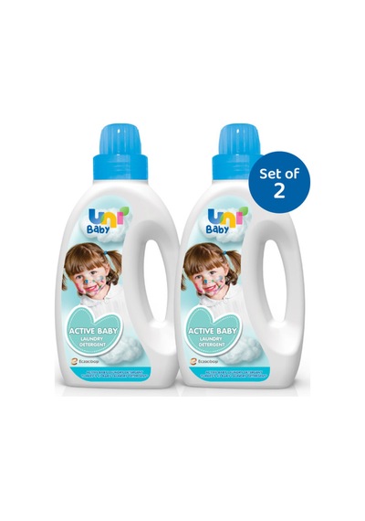 Active Çamaşır Deterjanı 1500ml - 2'li Paket