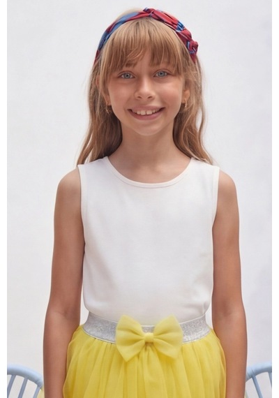 Esila Kids Kız Çocuk Etek Tütü Etek Sarı Renk