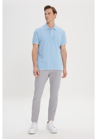 AC&Co / Altınyıldız Classics Erkek Slim Fit Dar Kesim %100 Pamuk Polo Yaka Tişört Açık Mavi Acık Mavi AC&Co / Altınyıldız Classics Erkek Slim Fit Dar Kesim %100 Pamuk Polo Yaka Tişört Açık Mavi Acık Mavi