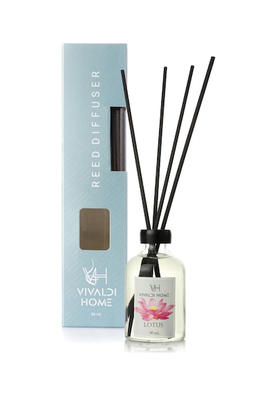 Vivaldi Home Lotus Çiçeği Çubuklu Oda Kokusu Esansiyel Uçucu Yağ 50 ML