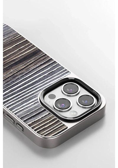 Durukar Apple, Uyumlu iPhone 15 Pro Wave Kapak - Kahverengi