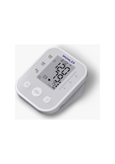 Wohler KONUŞAN Üst Koldan Ölçer Dijital Tansiyon Aleti , Nabız Ölçer, USB Girişli , 99 Ölçüm Hafıza Çantalı