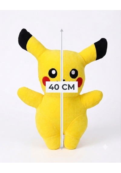 40cm Pikachu Oyuncak Pikaçu Peluş Oyuncak Pikachu Peluş Oyuncak Sarı