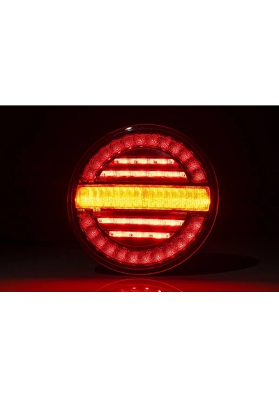 Hamburger Stop Lambası Ledli 12v - 24v 3 Fonksiyon Park Fren Kayar Sinyal 1,00 Mt - Frs.ft-213 Dı