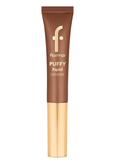 Flormar Puffy Liquid Hafif Yapılı &amp Sünger Aplikatörlü Likit Kontür- 002 Hot Chclate -8682536093828