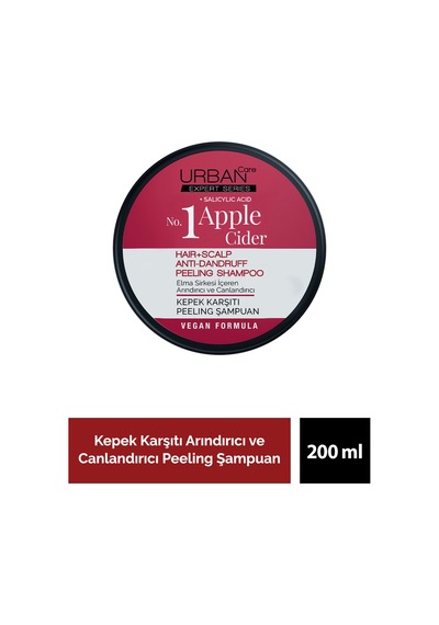 No.1 Expert Apple Cider Kepek Karşıtı Peeling Şampuan 200 Ml