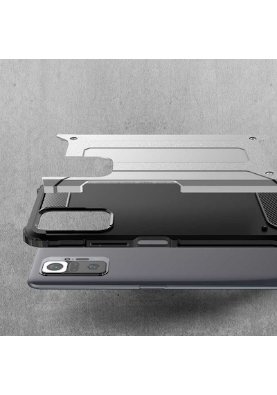Xiaomi Redmi Note 10 Pro - Kilif Darbe Önleyici Zirh Tank Kapak